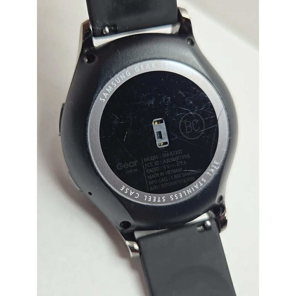 Samsung Gear S2 Classic SM R735T 3G T Mobile Rotating Bezel NFC WiFi Watch Black